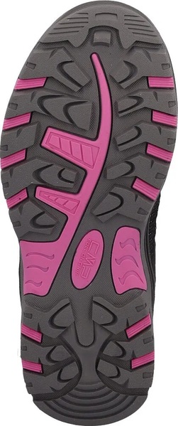 Dětské kotníkové trekové boty CMP Kids Kiruna Mid Fitgo Fleece WP Antracite-Festival 3Q57894-72ZU 25/26