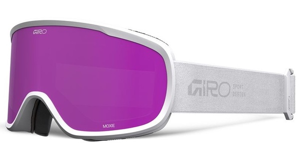 Dámské brýle GIRO Moxie White Stacked/Amber Pink/Yellow (2skla) 37139-b24 25/26