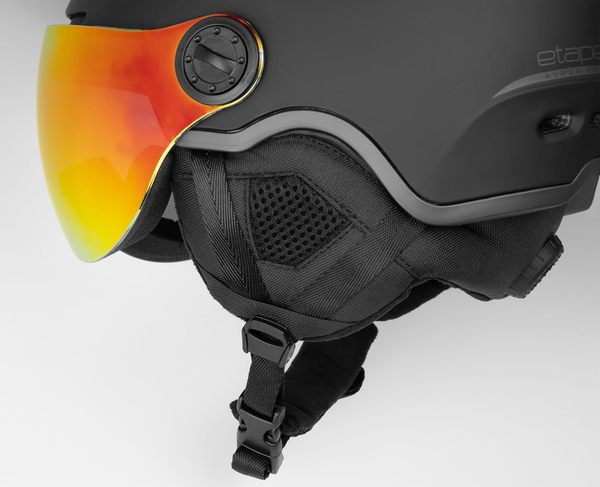 Lyžařská helma Etape Aspen Pro Black Matte 2533017 25/26