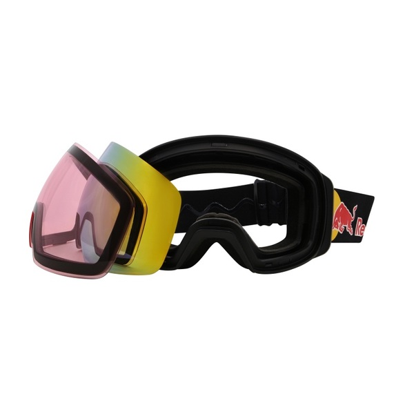Brýle Red Bull Spect JON-02YE2 Black/Smoke/Yellow Mirror + bonus Lens Light Pink 25/26