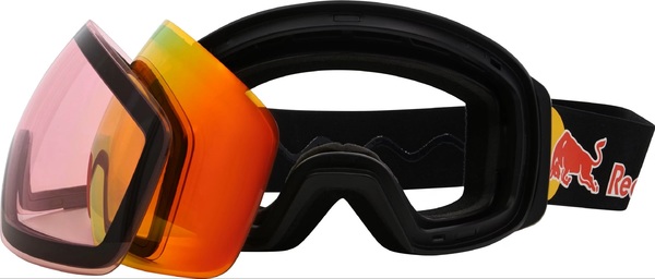Brýle Red Bull Spect JON-02RE2 Black/Orange/Red Mirror + bonus Lens Light Pink 25/26