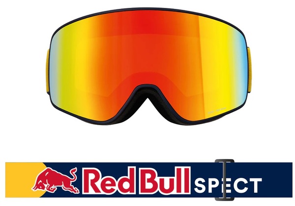 Brýle Red Bull Spect RUSH-14RE2 Blue/Red Snow Orange/Red Mirror 25/26