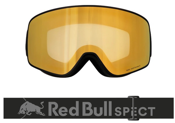 Brýle Red Bull Spect RUSH-16GOX Matte Black/Gold Snow/Orange/Gold Chrome X Mirror Photochrome S1 - S3 25/26