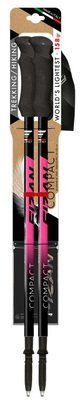 Trekové hole Fizan Compact Pink 100.008 25/26