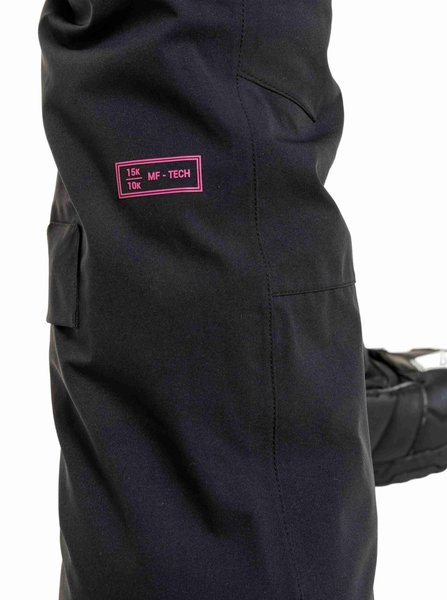 Dětské dívčí snowboardové kalhoty Meatfly Girly Black 25/26