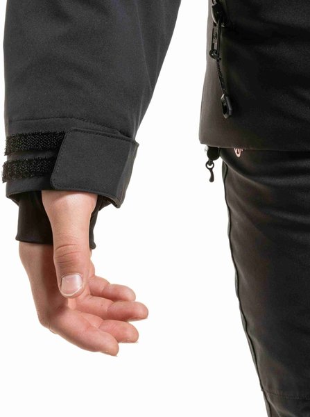 Dětská dívčí bunda Meatfly Deliah Black/Purple Light 25/26