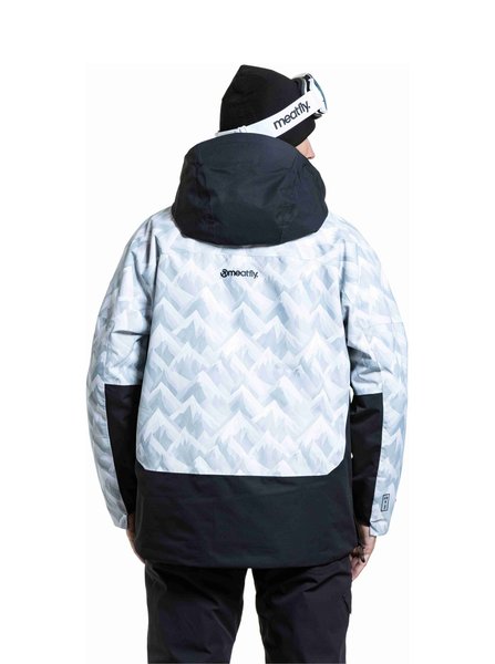 Zimní bunda Unisex Meatfly Maddie White Camo/Black 25/26
