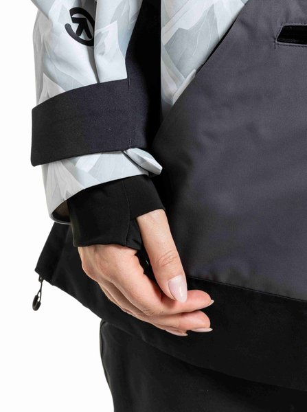 Zimní bunda Unisex Meatfly Maddie White Camo/Black 25/26