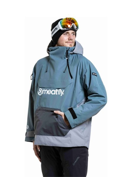 Zimní bunda Unisex Meatfly Maddie Blue Sea/Silver 25/26