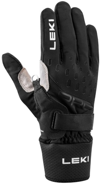 Rukavice na běžky Leki PRC Premium Black/Sand 652903301 26/27