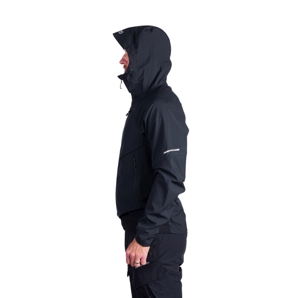 Pánská outdoorová softshellová bunda Northfinder Ciro BU-5297OR-269 Black 26/27