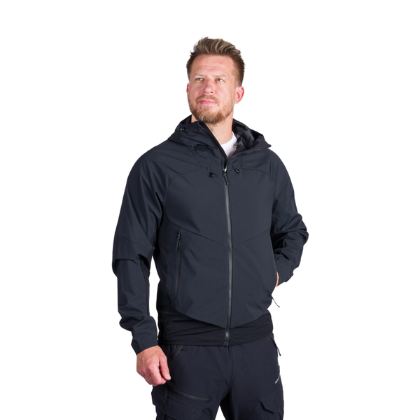 Pánská outdoorová softshellová bunda Northfinder Ciro BU-5297OR-269 Black 26/27