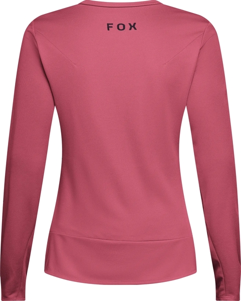 Dámský cyklo dres Fox W Ranger Ls Jersey Fox Head Berry 33441-A02 26/27