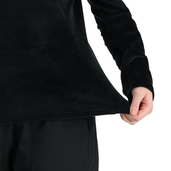 Dámská mikina Spyder Shimmer Bug 1/2 Zip Black 38B125310-BLK 26/27