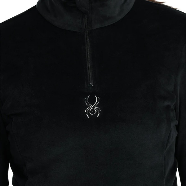 Dámská mikina Spyder Shimmer Bug 1/2 Zip Black 38B125310-BLK 26/27