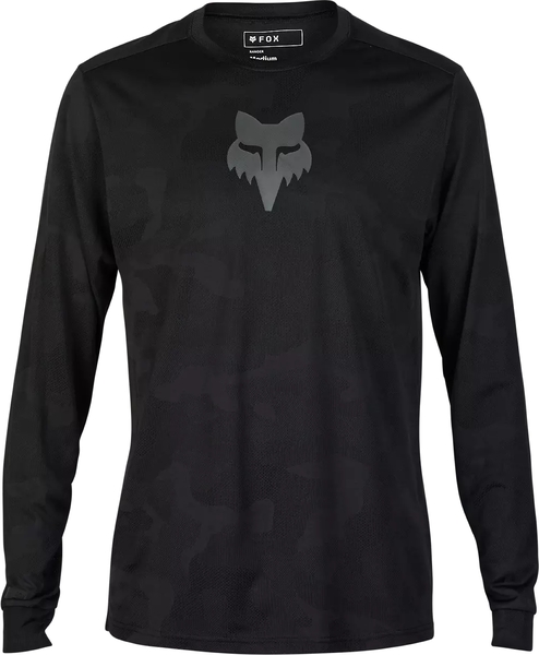 Pánský cyklo dres Fox Ranger Tru Dri Ls Jersey Black 32365-001 26/27
