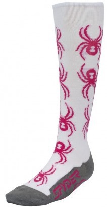 Spyder Bug Out Sock wht/hpk/ggy 2824-100